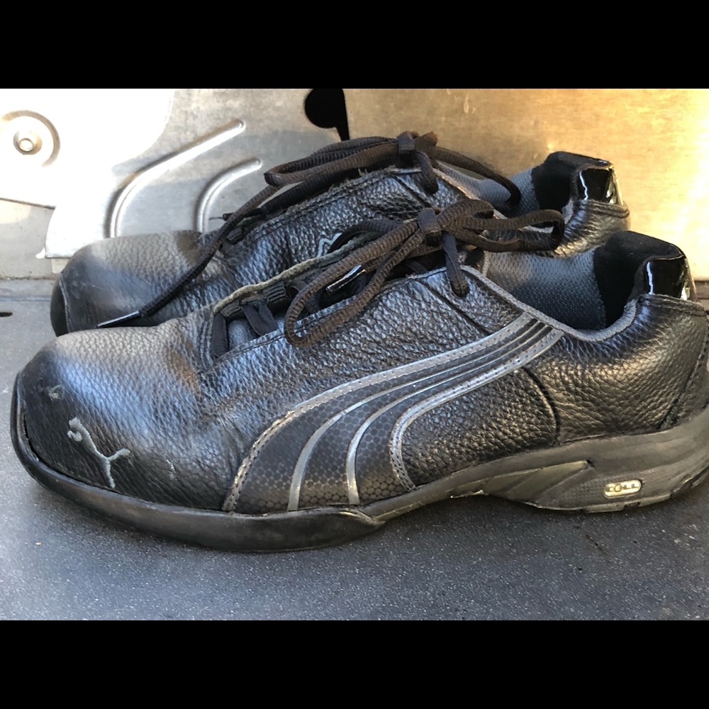Puma Steel Toe Safety SD Velocity Black Shoes